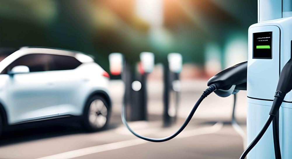 Borne de recharge à Cuers